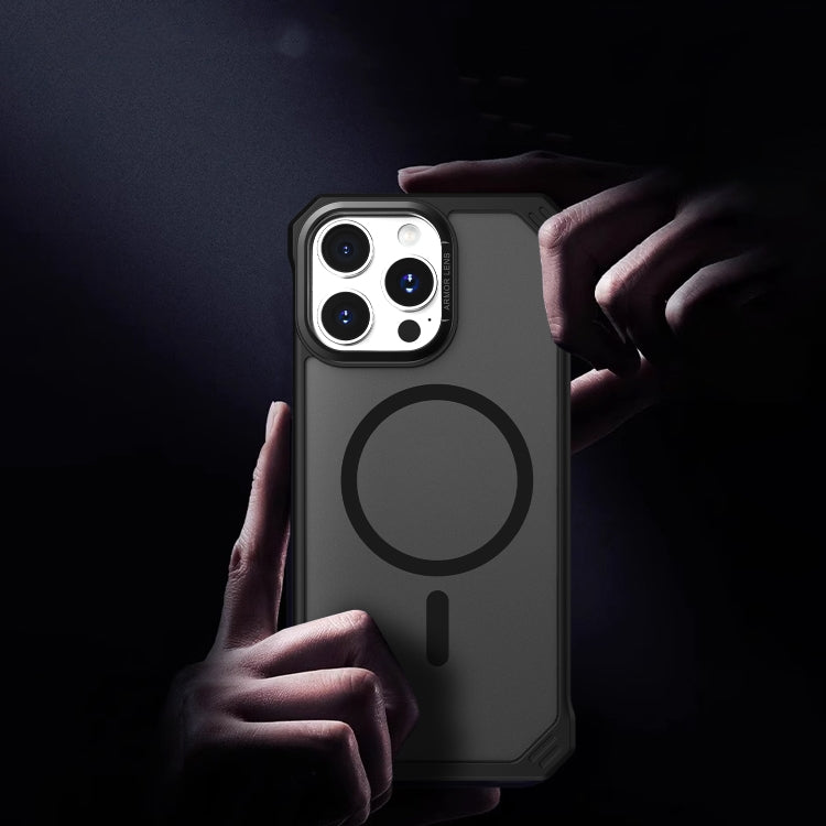 For iPhone 16 Plus Starshield Frameless MagSafe PC Phone Case(Grey) by bashfashion