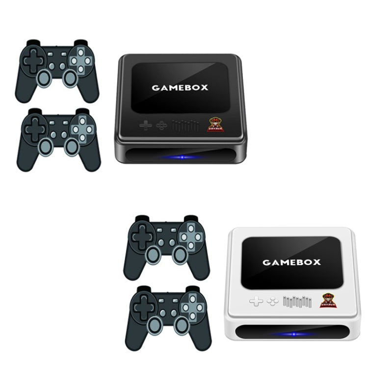 GD10 32G Built-In 10000+ Games Dual System Set-Top Box 3D Home 4K HD TV Game Console Box EU Plug(White) by ANBERNIC