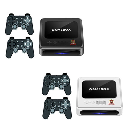 GD10 32G Built-In 10000+ Games Dual System Set-Top Box 3D Home 4K HD TV Game Console Box EU Plug(White) by ANBERNIC