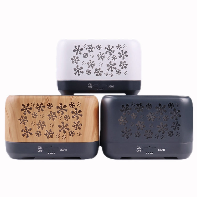 Desktop 3D Simulation Flame Incense Smoked Machine Humidifier, Colour:White(UK Plug) by bashfashion