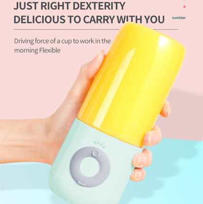 Mini Portable Usb Juice Machine Multi-Function Electric Charging Household Juicer(Green) by bashfashion