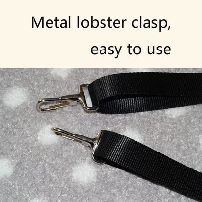 PE-160 Canvas Hanging Cat Cage Hammock Adjustable Length Swing Pet Nest, Size: M(Yellow Geometry) by bashfashion