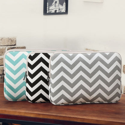 LiSEN LS-525 Wavy Pattern Notebook Liner Bag, Size: 14 inches(Light Green) by LiSEN