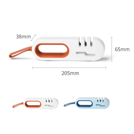 Home Kitchen Quick-Blade Grinding Wheel Sharpener(Blue) by bashfashion