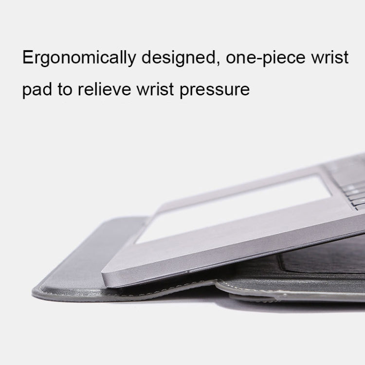 HL0066-005 Multifunctional Stand Laptop Bag, Size: 13.3-14 inches(Gray with Power Bag) by bashfashion