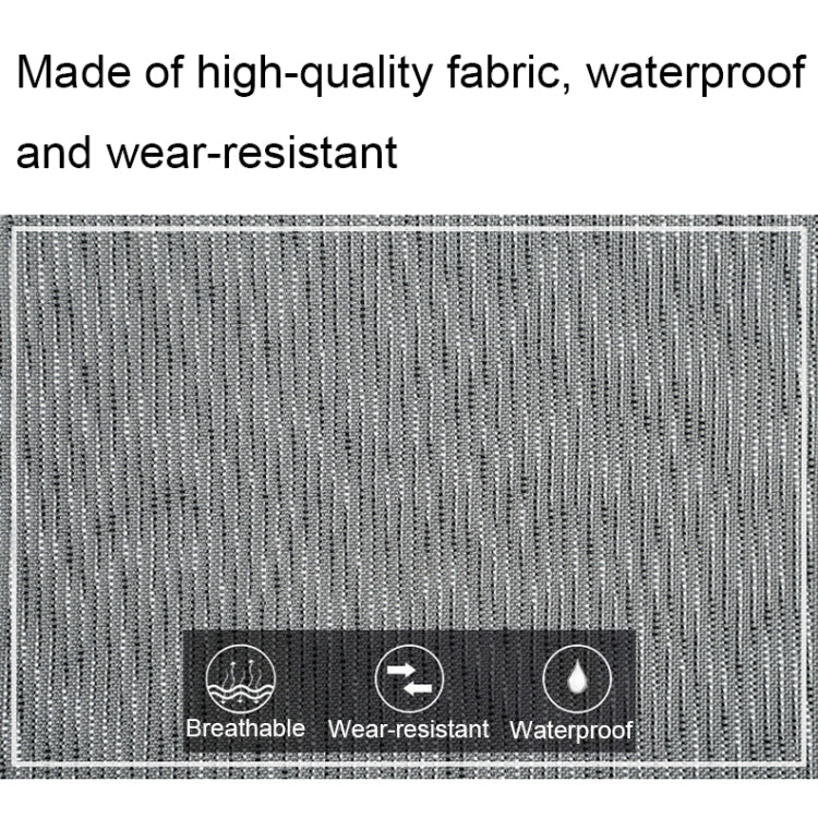 140 Large-capacity Business Commuter Laptop Backpack with USB Charging Interface(Grey) by bashfashion