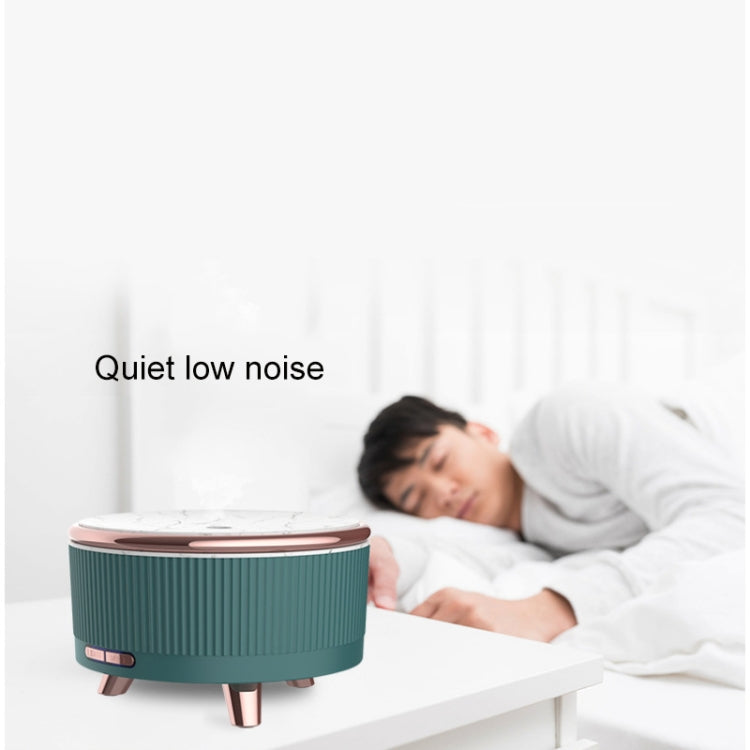 Ultrasonic Aromatherapy Diffuser Humidifier Essential Oil Diffuser EU Plug(White Moon) by bashfashion