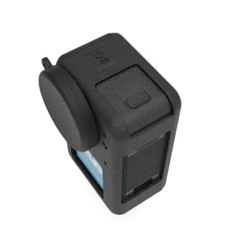 For DJI Osmo Action 3 Silicone Protective Case Lens Cap(Red) by bashfashion