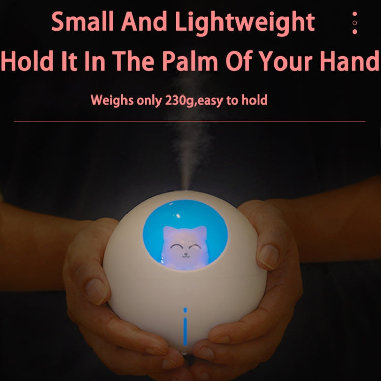 WT-TX5 USB Direct Insert Version Humidifier Mini Planet Cat Desktop Purifier(Pink) by bashfashion