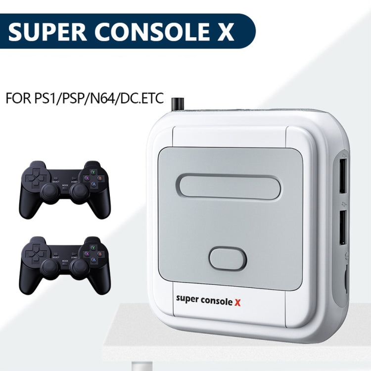 Super Console X 256GB 50000+ Games Wireless 4K HD 3D Double Game Console Box, US Plug by bashfashion