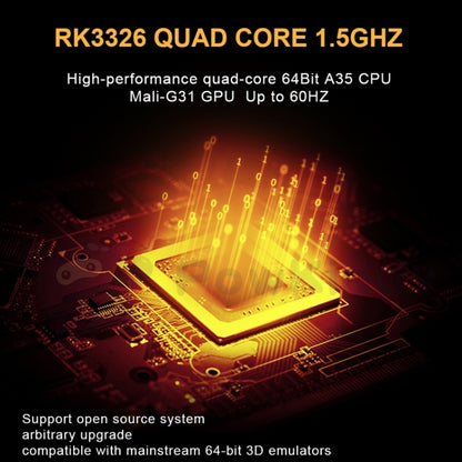 POWKIDDY RGB20S 3.5-Inch IPS Screen Retro Open Source Handheld Game Console 16GB+64GB 15,000 Games(Black) by bashfashion