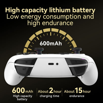 Wireless Bluetooth Somatosensory Vibration Gamepad for Nintendo Switch/Switch PRO, Color: Black by bashfashion