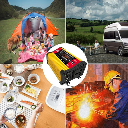 SOLIKE TECH 300W Modified Sine Wave Inverter with Bluetooth MP3/FM Multimedia Player 12V to 220V by bashfashion