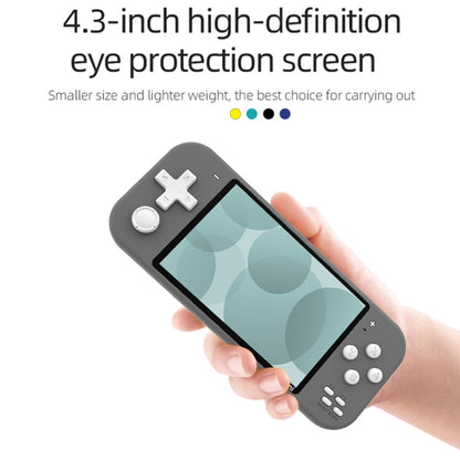 Nostalgic Street Fighter FC Handheld Video Game Console(Blue) by bashfashion