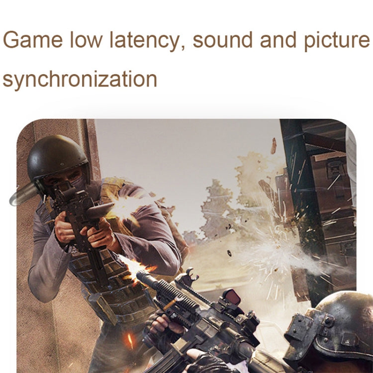 Havit ENC TWS Super Long Battery Life ENC Noise Reduction Wireless Bluetooth Earphones, Spec: S3 Pro (Gold White) by Havit