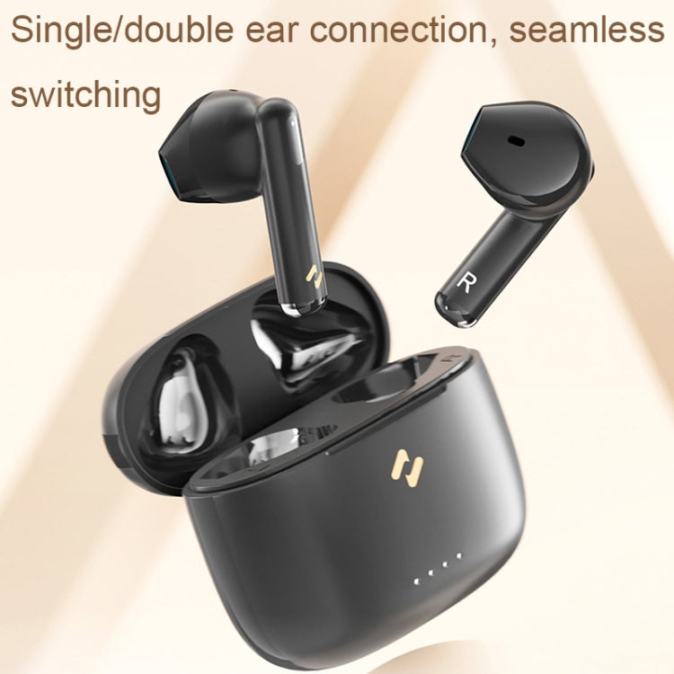 Havit ENC TWS Super Long Battery Life ENC Noise Reduction Wireless Bluetooth Earphones, Spec: S3 Pro (Gold White) by Havit