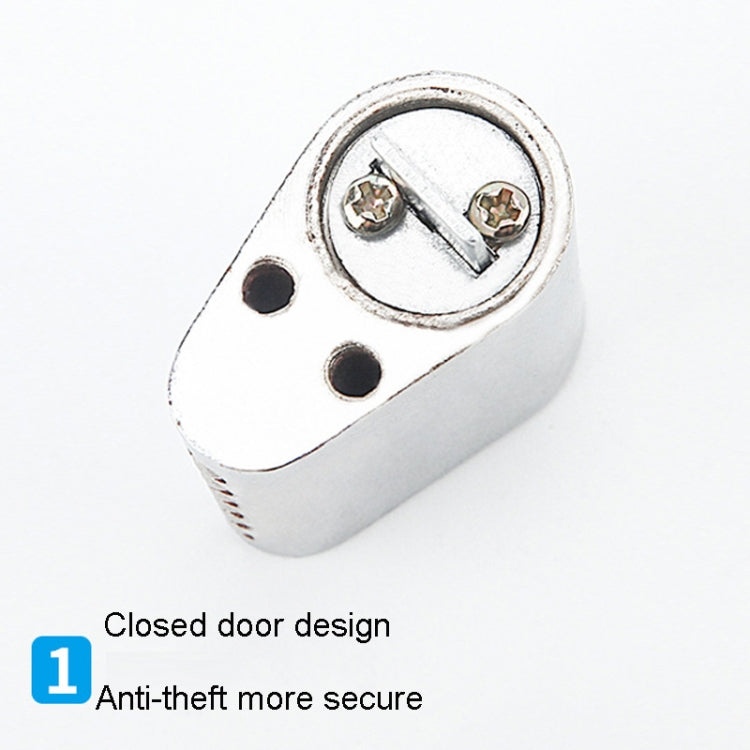 Fire Door Lock Cylinder Door Latch Fittings With Key, Model: Copper Core Interlocking+1 Key by bashfashion