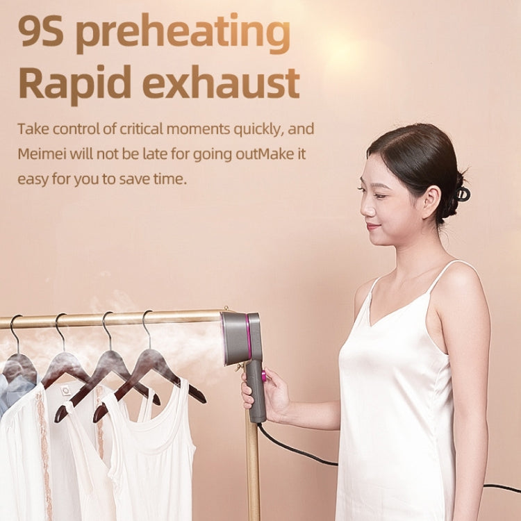 1000W 60ml Water Tank Handheld Garment Steamer with Rotatable Ironing Panel 220V EU Plug by bashfashion