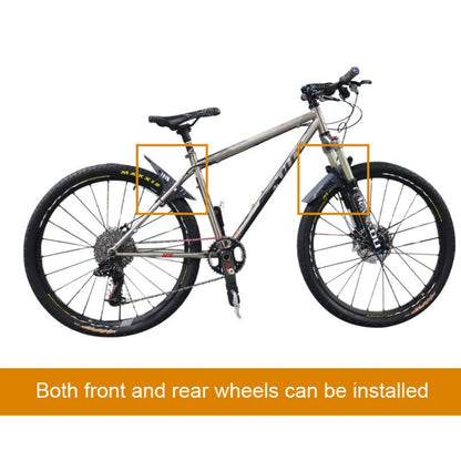 ENLEE E19001 Bicycle Front And Rear Universal Fenders Mountain Bike Mini Shield, Model: A Model by ENLEE