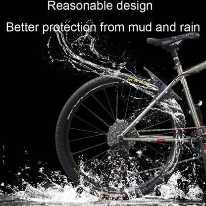 ENLEE E19001 Bicycle Front And Rear Universal Fenders Mountain Bike Mini Shield, Model: A Model by ENLEE
