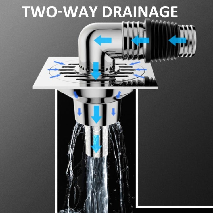 Elbow Type Washing Machine Floor Drain Joint Pipe Connector, Spec: A4 by bashfashion