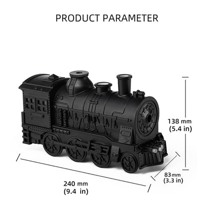 300ml Small Train Essential Oil Diffuser Humidifier With Remote Control UK Plug by bashfashion