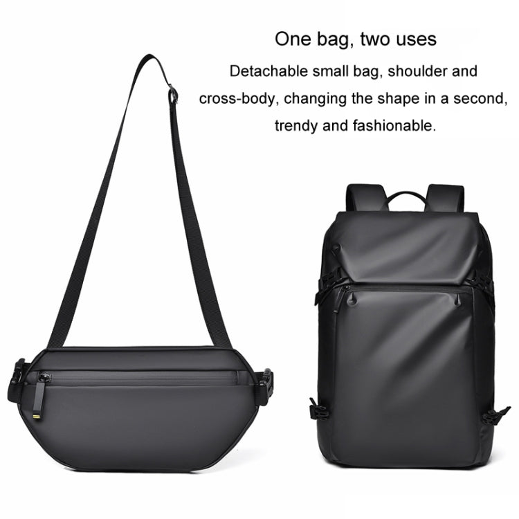 WEPOWER Men Double Shoulder Bag Large-capacity Computer Bag Traveling Backpack(Grey) by WEPOWER