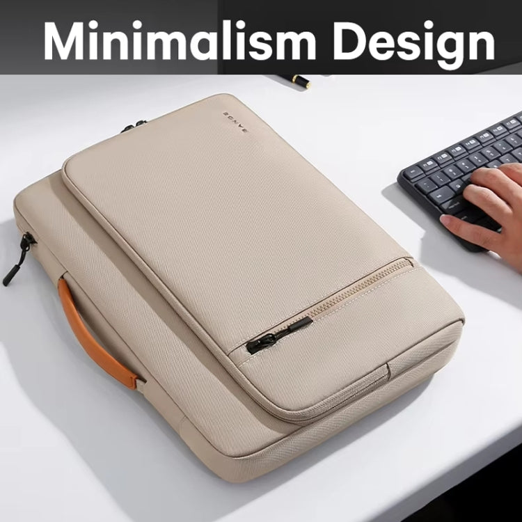BANGE BG-6802 Laptop Bag Notebook Protective Case, Color: Khaki Large by BANGE