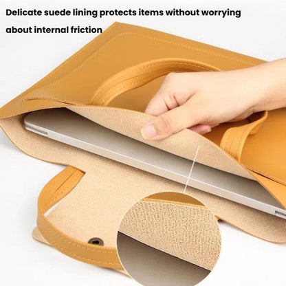 Laptop Computer Handbag For Ipad Macbook Lenovo Huawei Computer Inner Bag Briefcase, Spec: 13/14 inch(Pink) by bashfashion