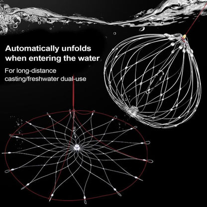 Diameter 72cm/20 Strands Automatically Retractable Crab Cage Wire Crab Opening And Closing Cage by bashfashion