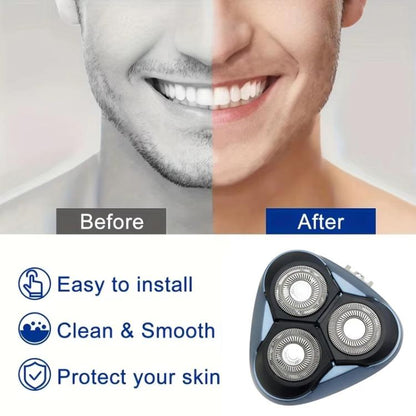 For FLYCO FR8 All Series 1 Blade 1 Net Shaving Razor Blade Head Accessories Replacement Parts by bashfashion