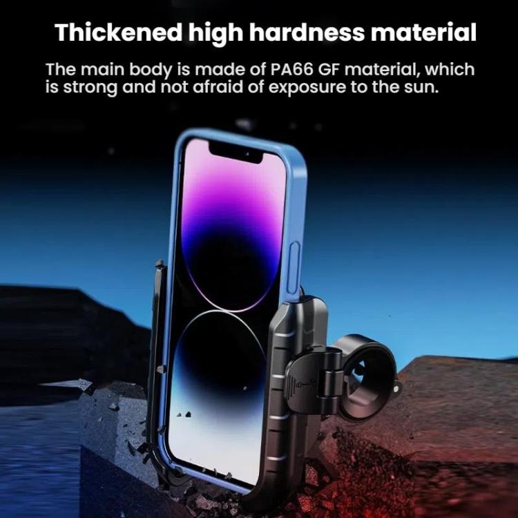 Kewig Motorcycle Bicycle Non-Blocking Mobile Phone Camera Navigation Bracket(M8SP-C2) by Kewig