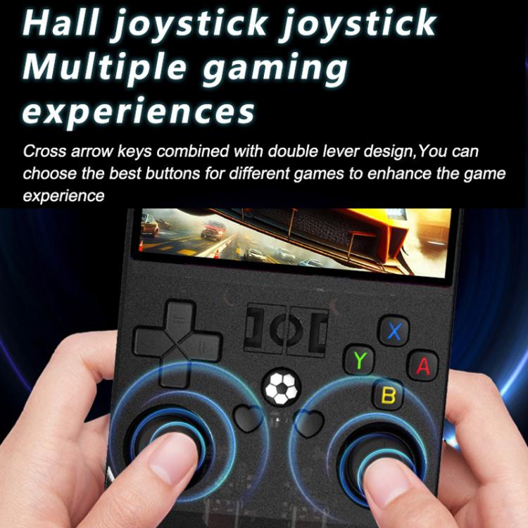 Portable Open Source GBA/FC Arcade Handheld Game Console, Size: 64G(Transparent Red) by bashfashion