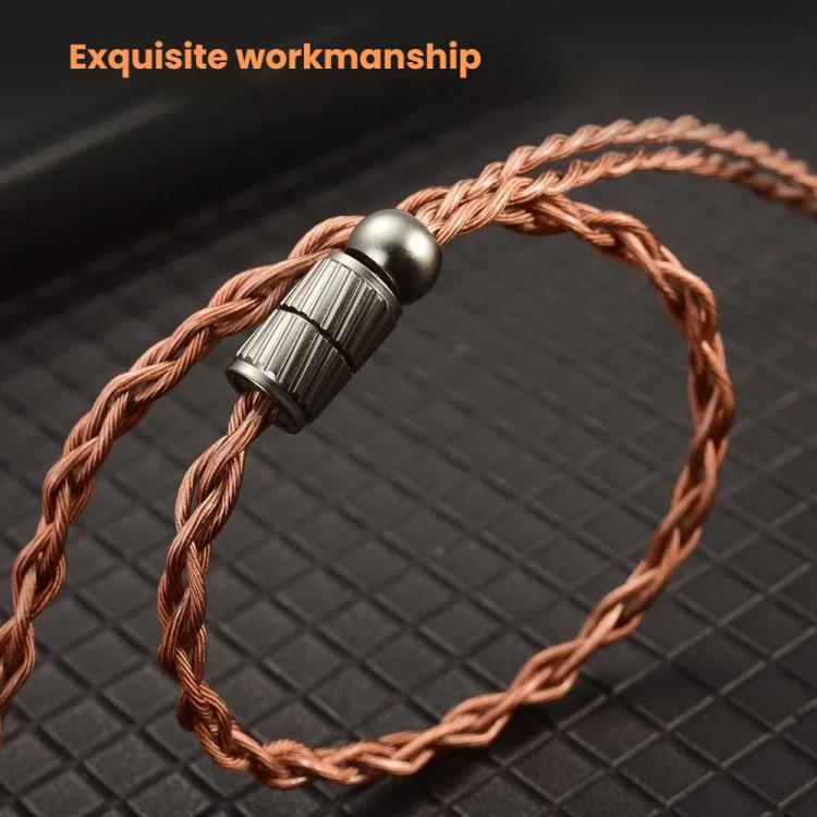 CVJ VS400 Interchangeable Audio Plug Oxygen-Free Copper Headphone Upgrade Cable, Style: Type-C MMCX by CVJ