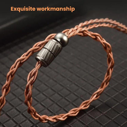 CVJ VS400 Interchangeable Audio Plug Oxygen-Free Copper Headphone Upgrade Cable, Style: Type-C S Pin by CVJ