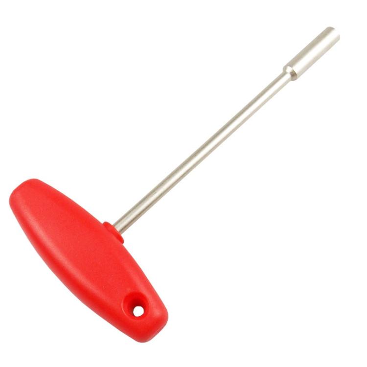 Hidden Spoke T-shaped Wrench Bicycle Tool Socket(Square Hole 3.2mm) by bashfashion