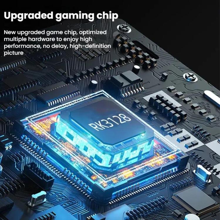 XF43 Retro Handheld Game Console Open Source 4.3 Inch Large Screen Gaming Video Players Console 64G(White) by bashfashion