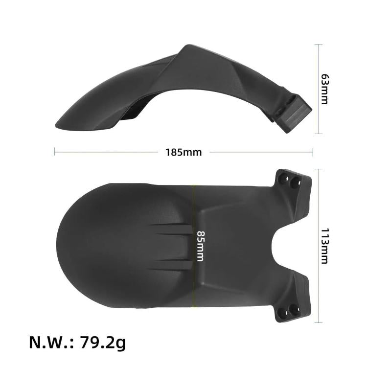 For Kukirin G2 Pro DB Electric Scooter Front Fenders by bashfashion