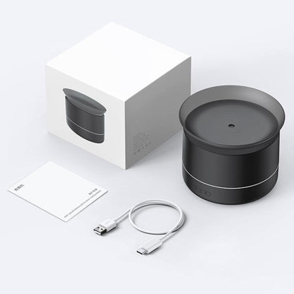 200ml Sea of Clouds Aroma Diffuser Essential Oil Humidifier with 7-Color Mood Lights USB-Powered, Color: Lava White by bashfashion